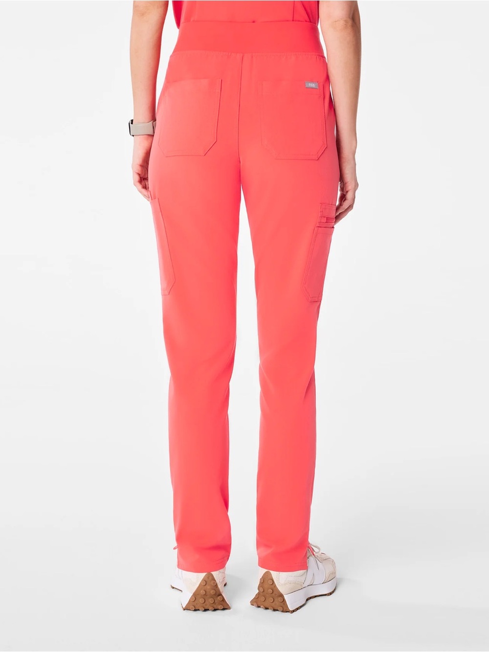 FIGS- Yola High waisted scrub pants in fireside color - Picture 3 of 8